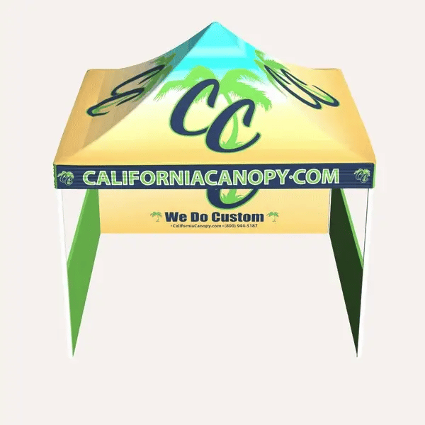 (10'x10') The Utility 30mm Square (Texture Coated) Steel Custom Canopies