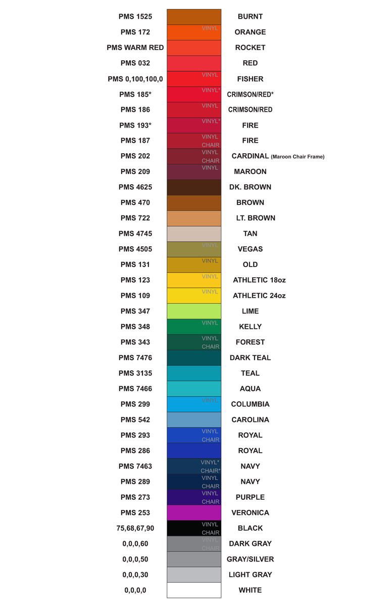 Sideline Chairs (2-Color, 2-Location Print) – California Canopy