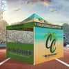 (10'x10') The Utility 30mm Square (Texture Coated) Steel Custom Canopies