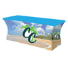 6' Premium Stretch Table Cover (Full-Color Dye Sublimation, Full Bleed)